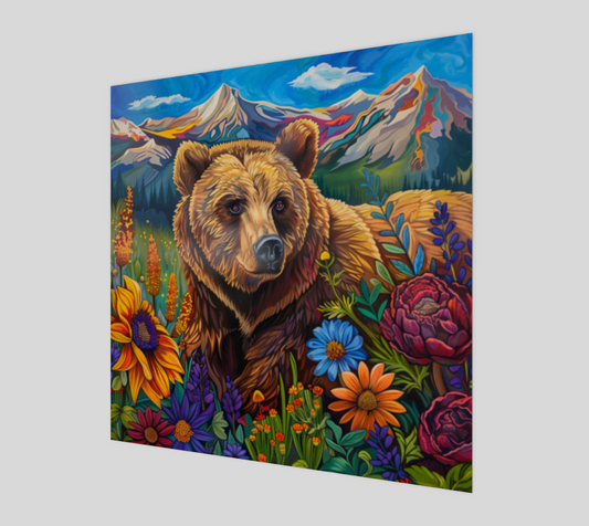 Co Brown Bear Poster