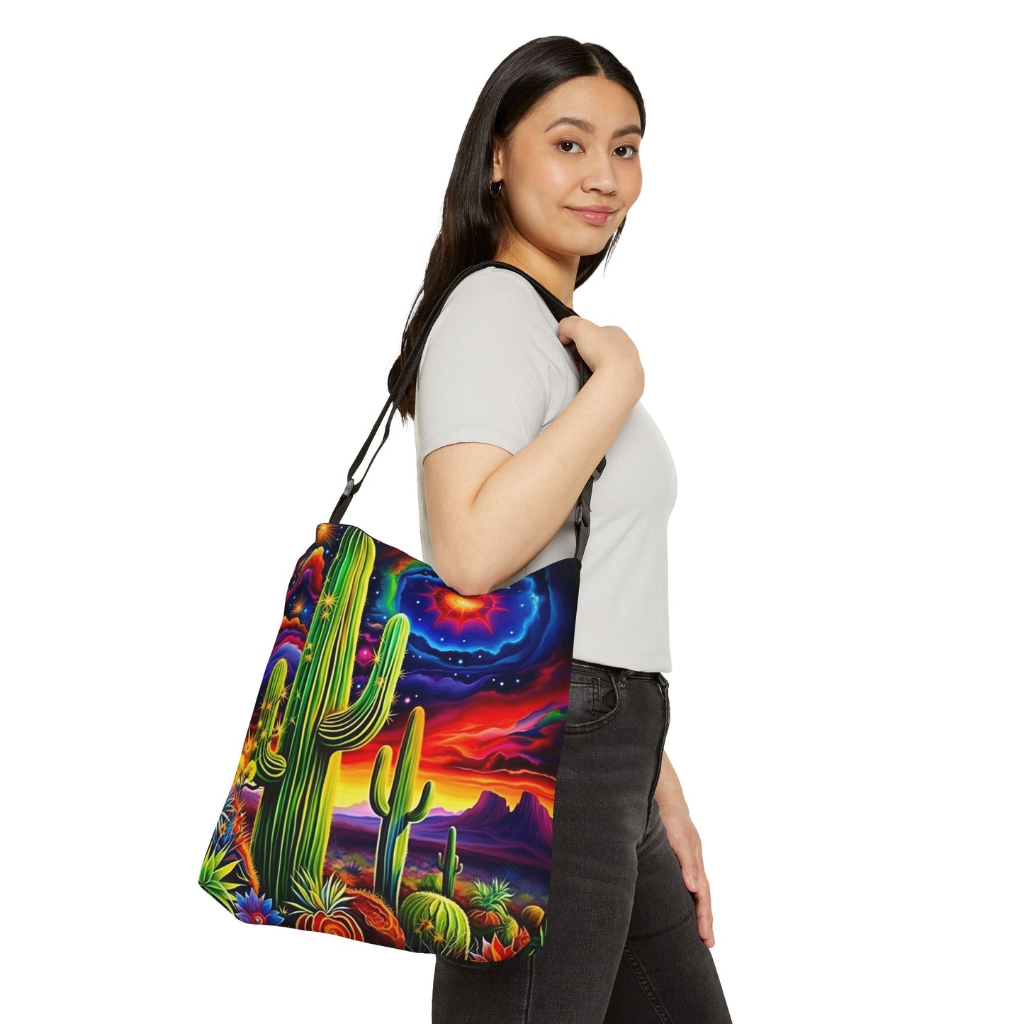 Saguaro Sky 3 Adjustable Tote Bag