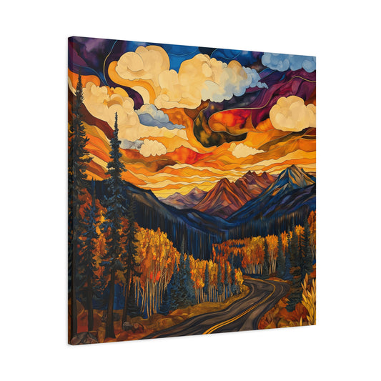 Canvas Print Magnificant Mountains