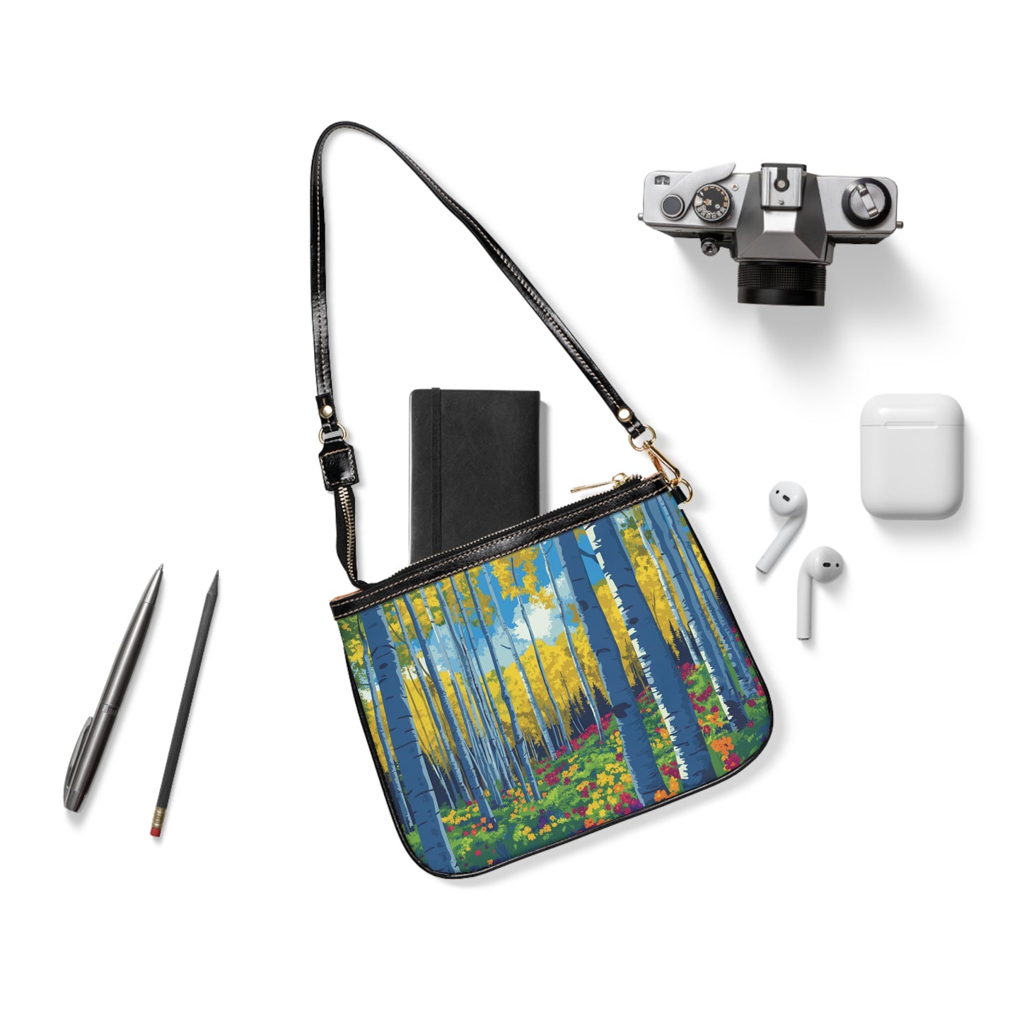 Aspen Trees Small Shoulder Bag