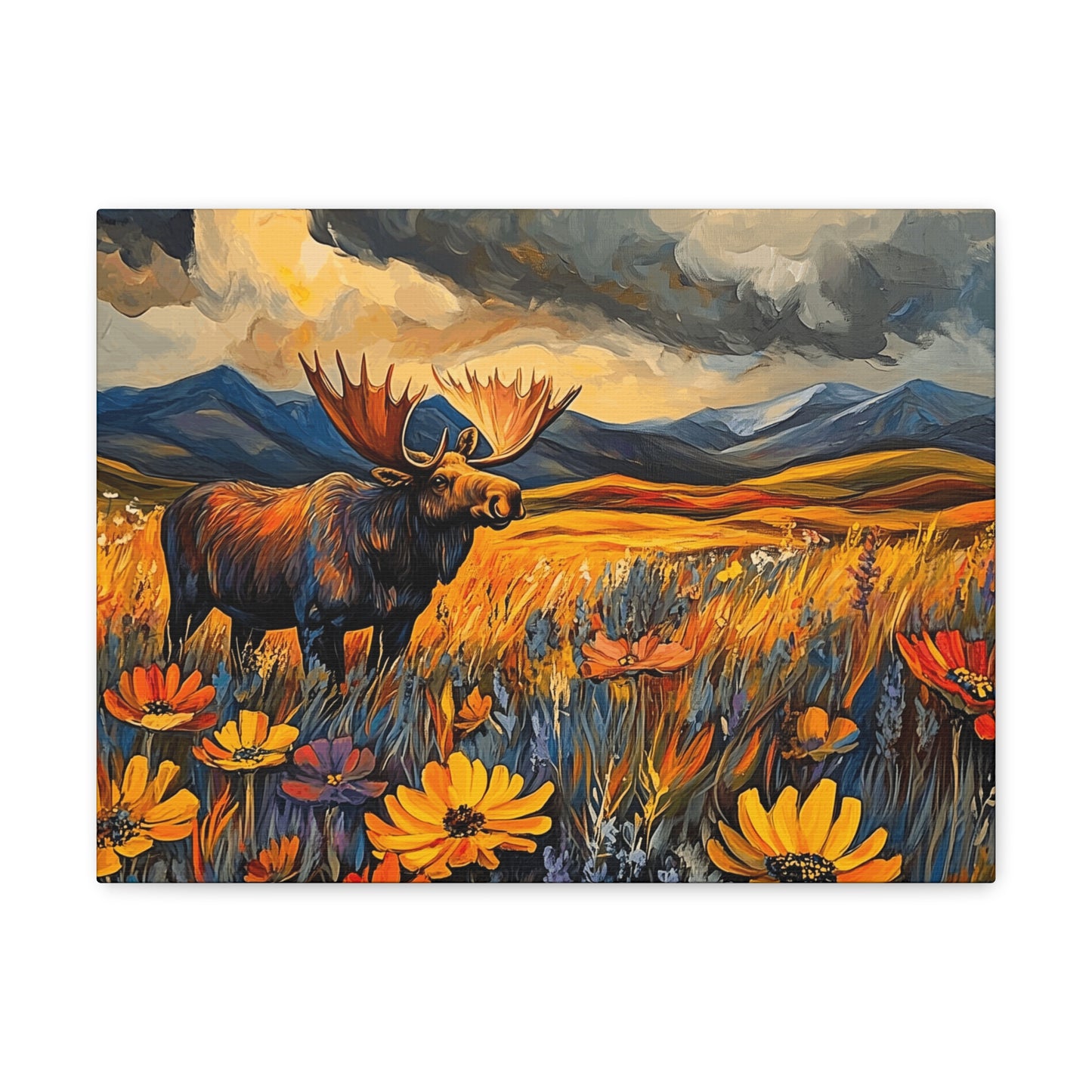 Canvas Gallery Wraps - Small Moose Item Wall Decor