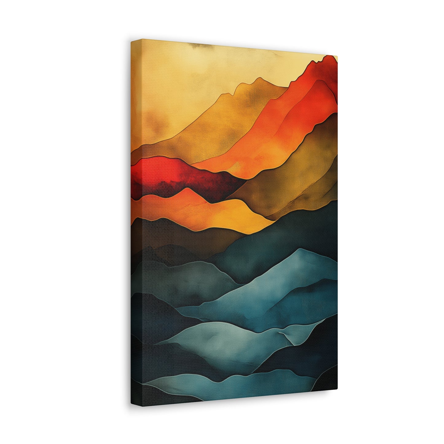 Canvas Prints Bold Expression Mountains