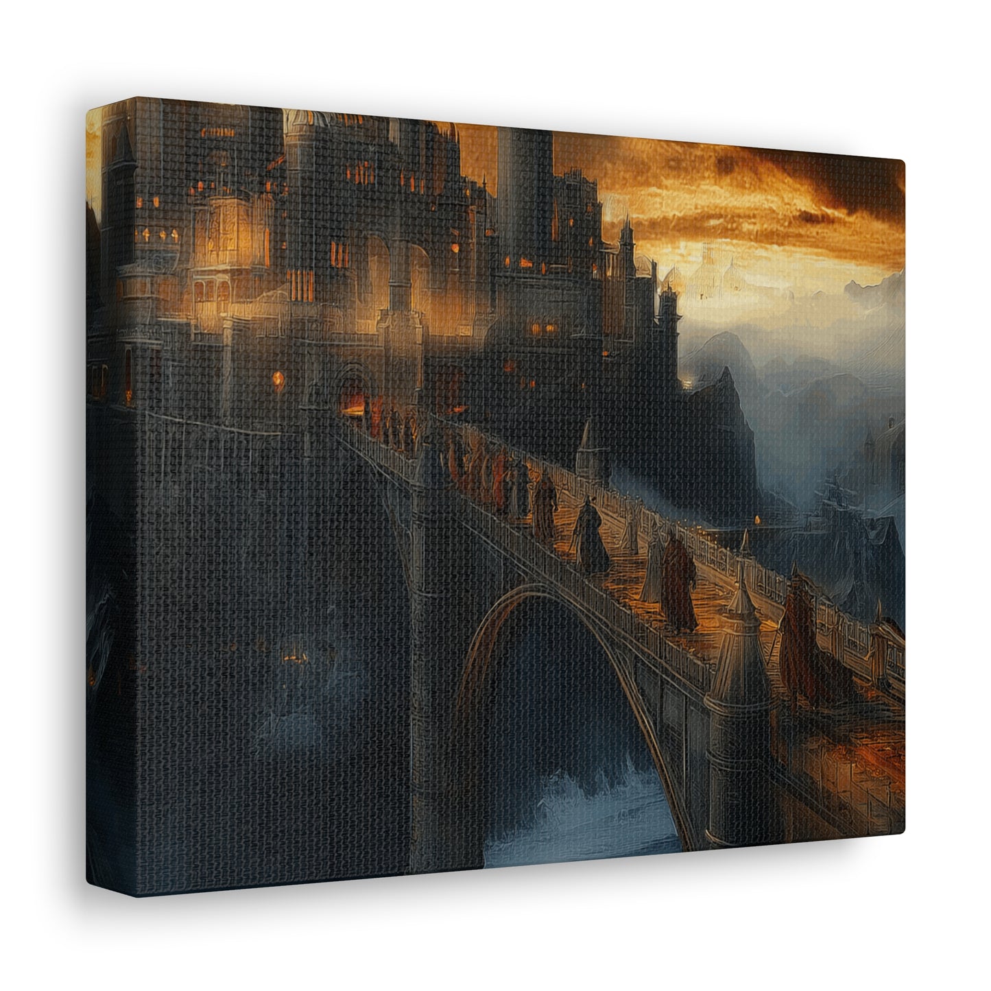 Canvas Wall Art - Dark Castle Entrance