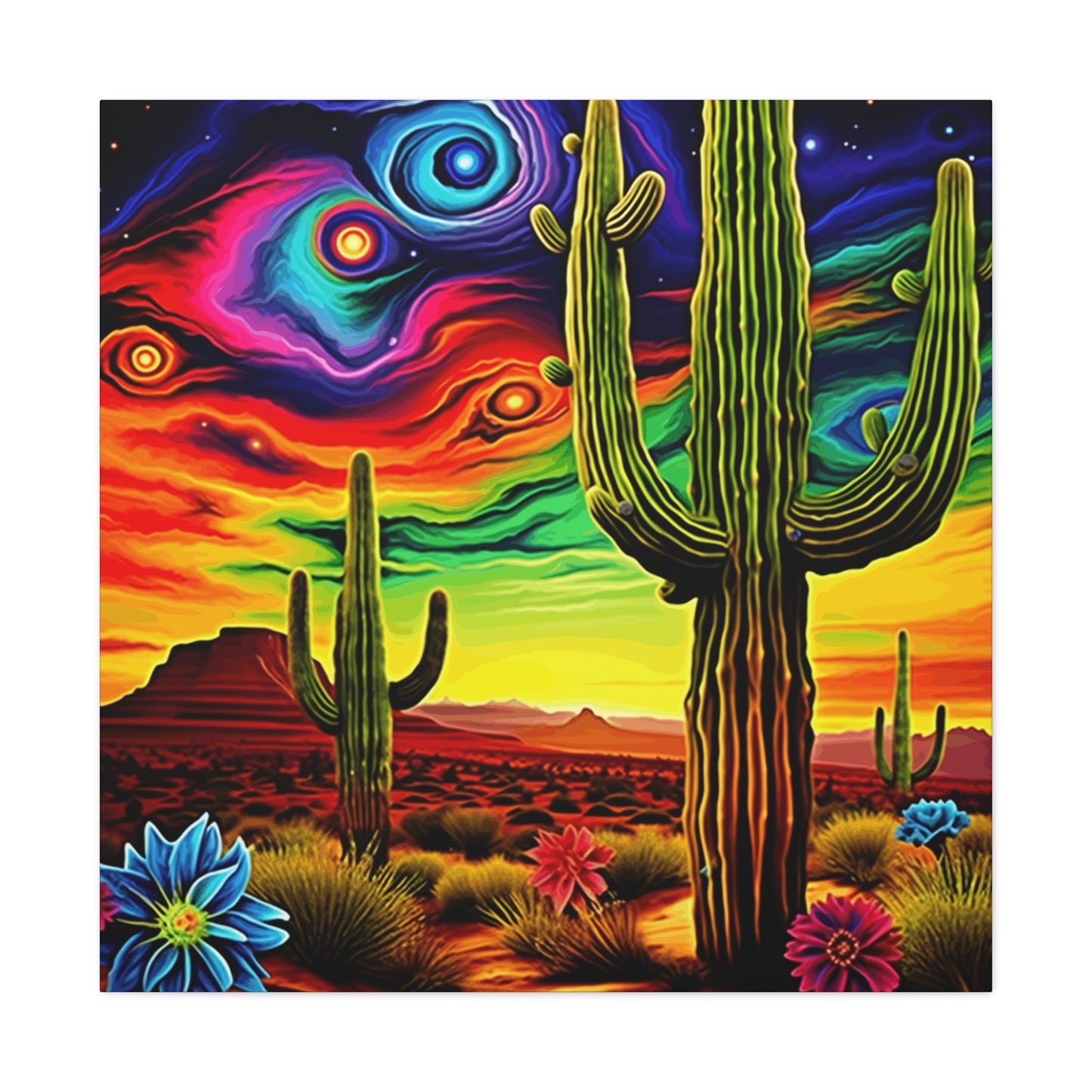 Saguaro Sky 2a Canvas Gallery Wraps