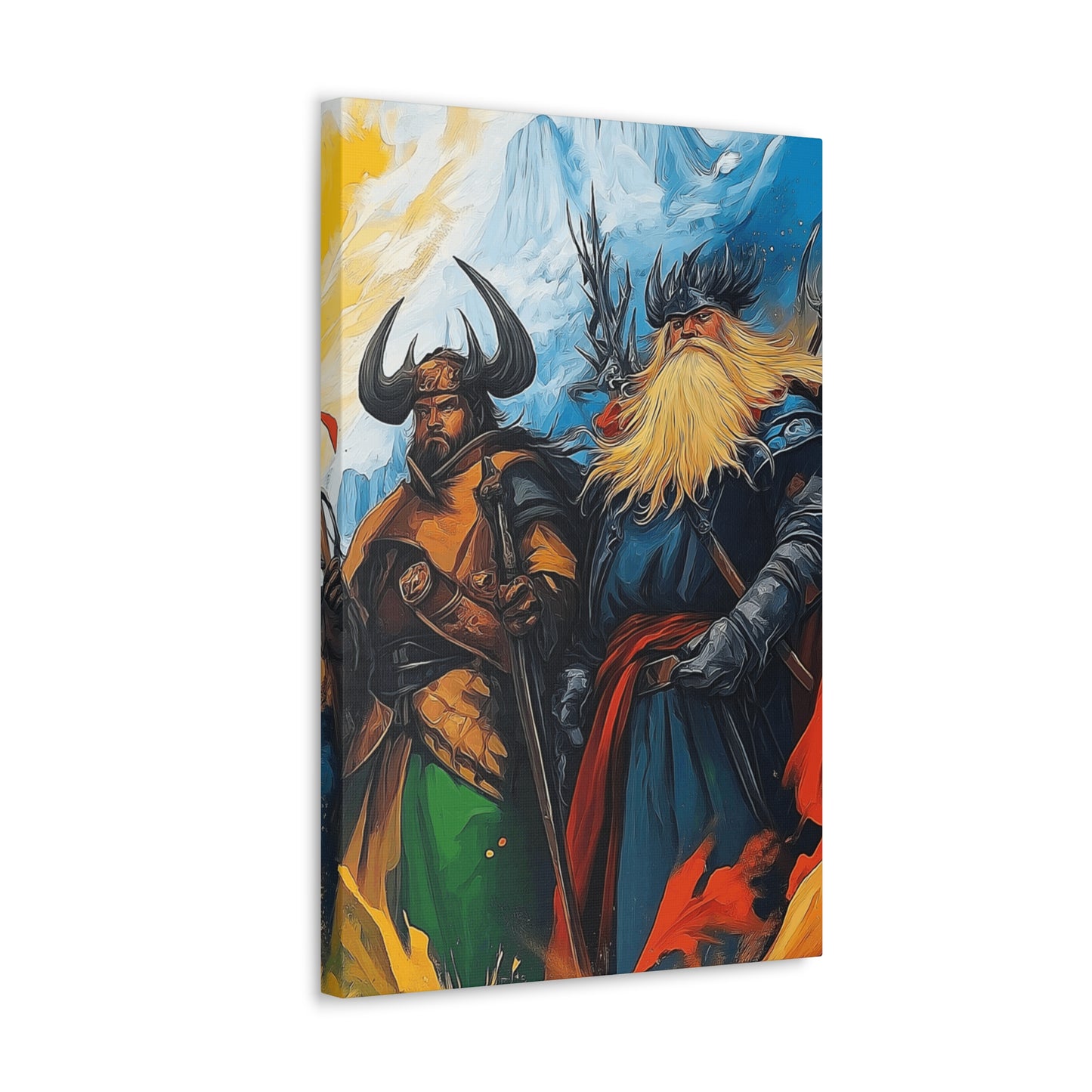 Canvas Gallery Wraps - Warriors 22 Wall Art