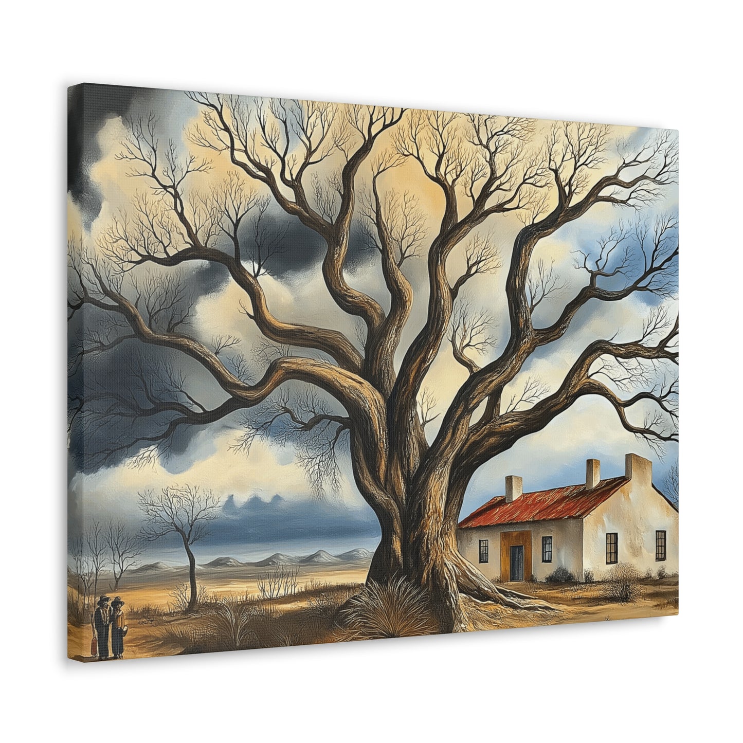 Canvas Gallery Wraps Clovis Tree #2