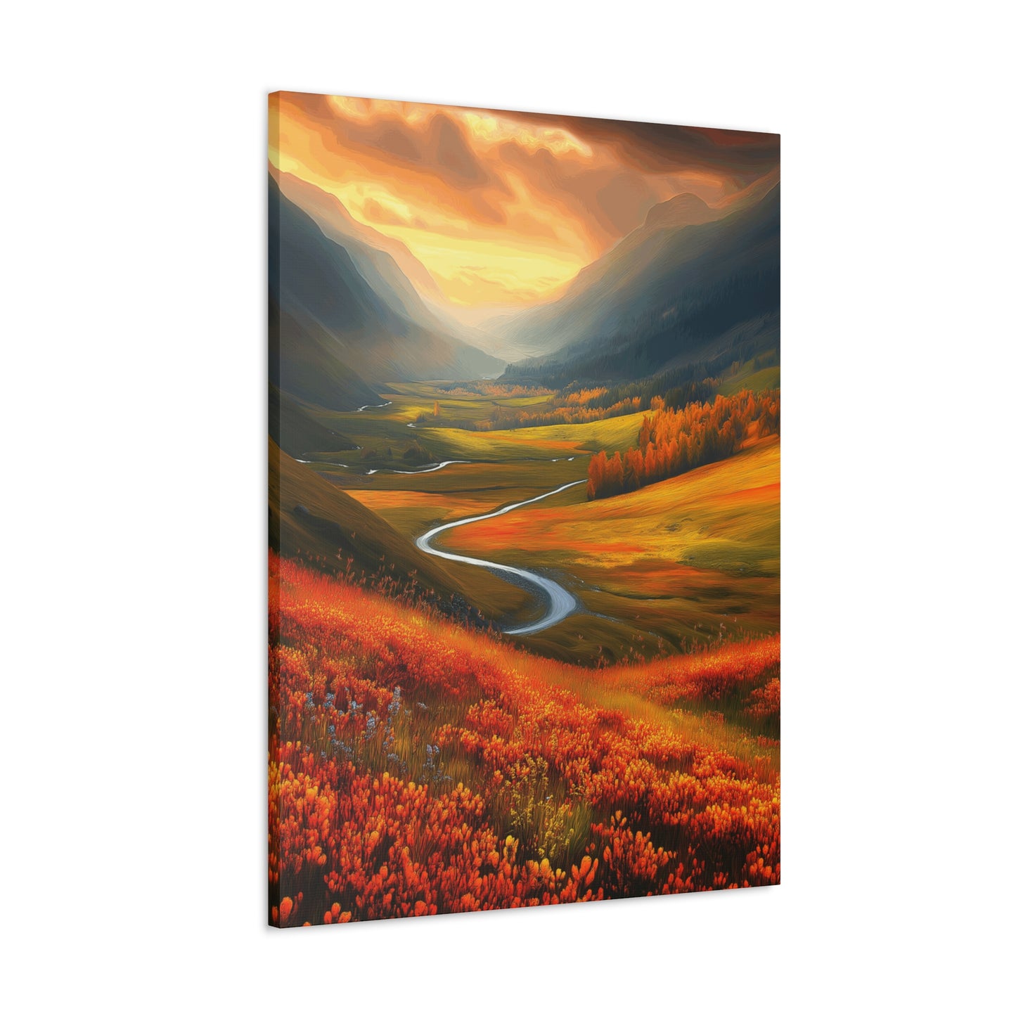 Canvas Gallery Wraps - Rocky Mt Valley #1