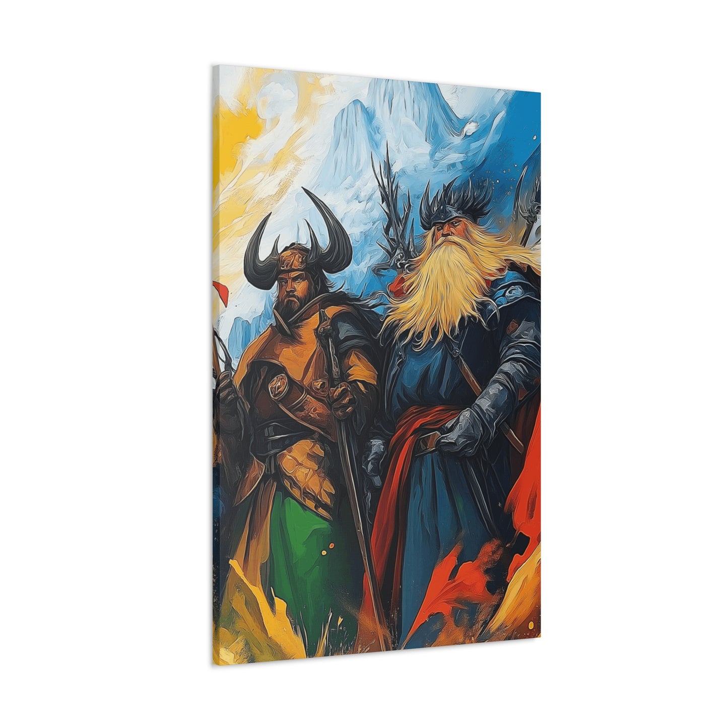 Canvas Gallery Wraps - Warriors 22 Wall Art