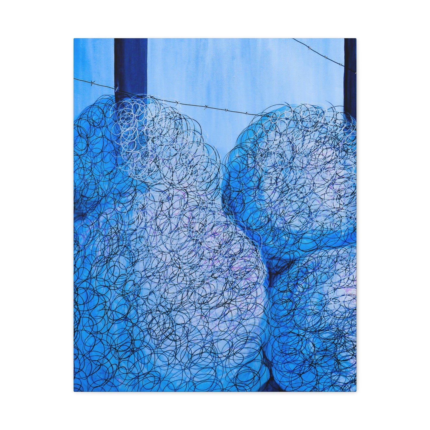 Blue Tumbleweed Canvas Gallery Wraps