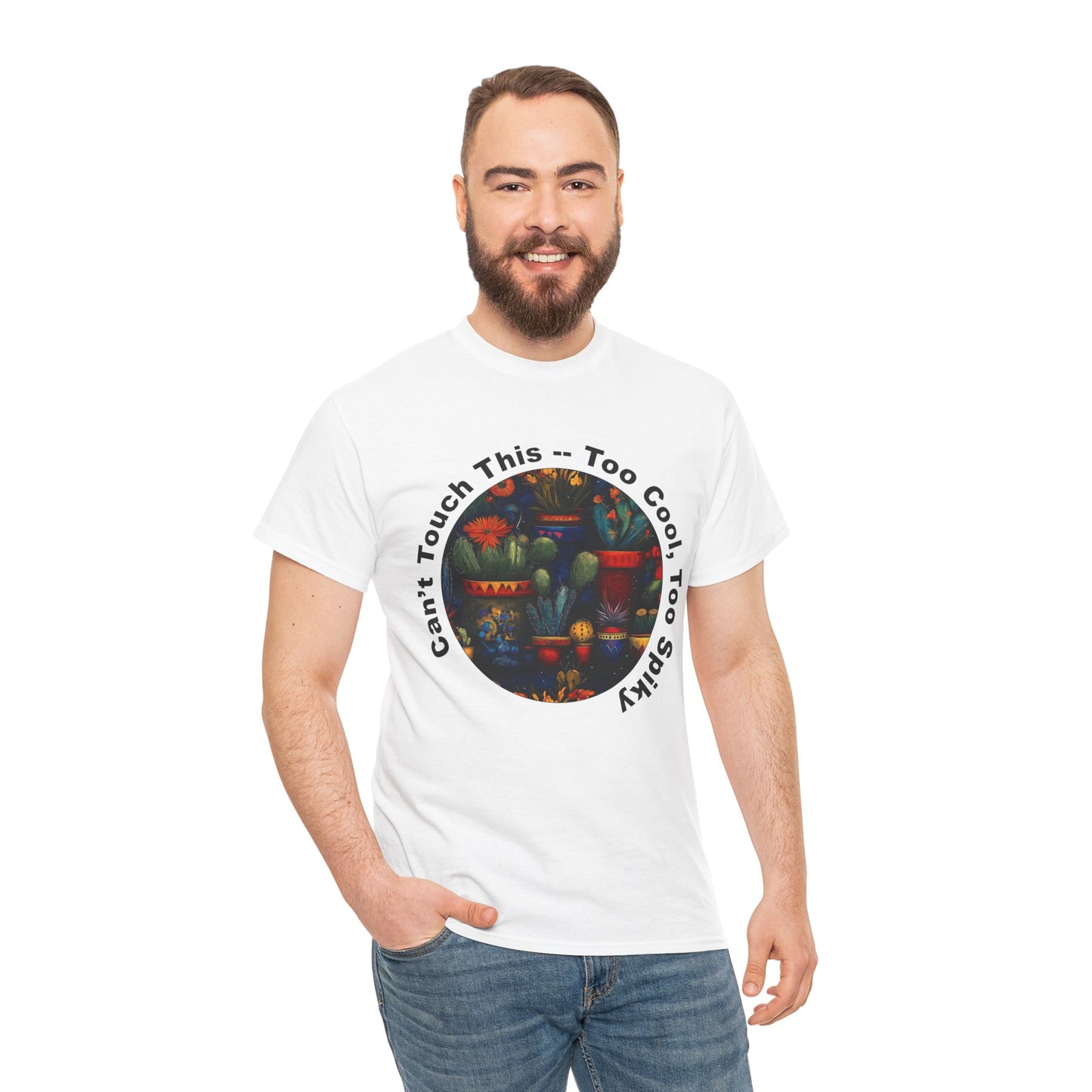 T-Shirt - Cacti Too Cool Graphic Unisex Tee