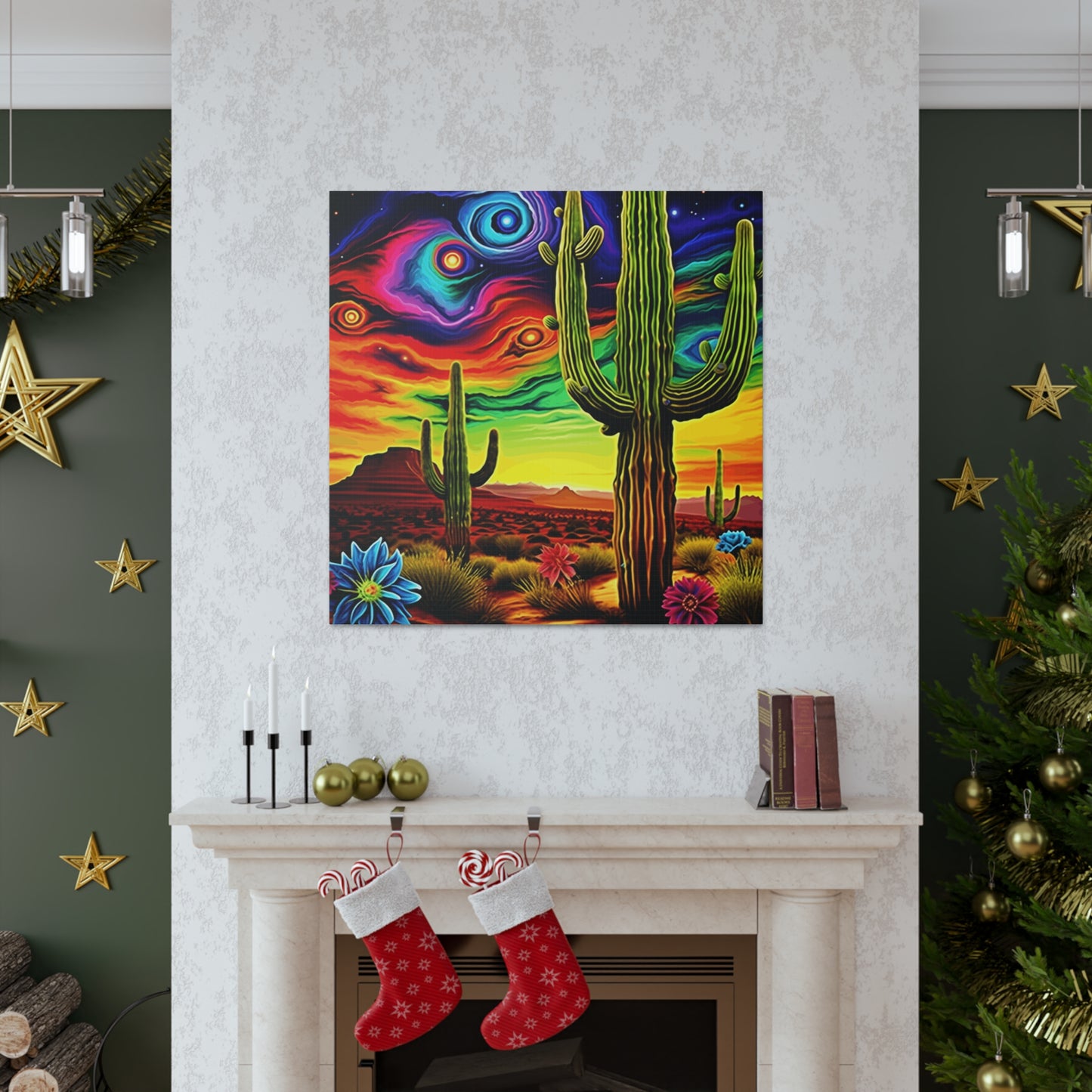 Saguaro Sky 2a Canvas Gallery Wraps