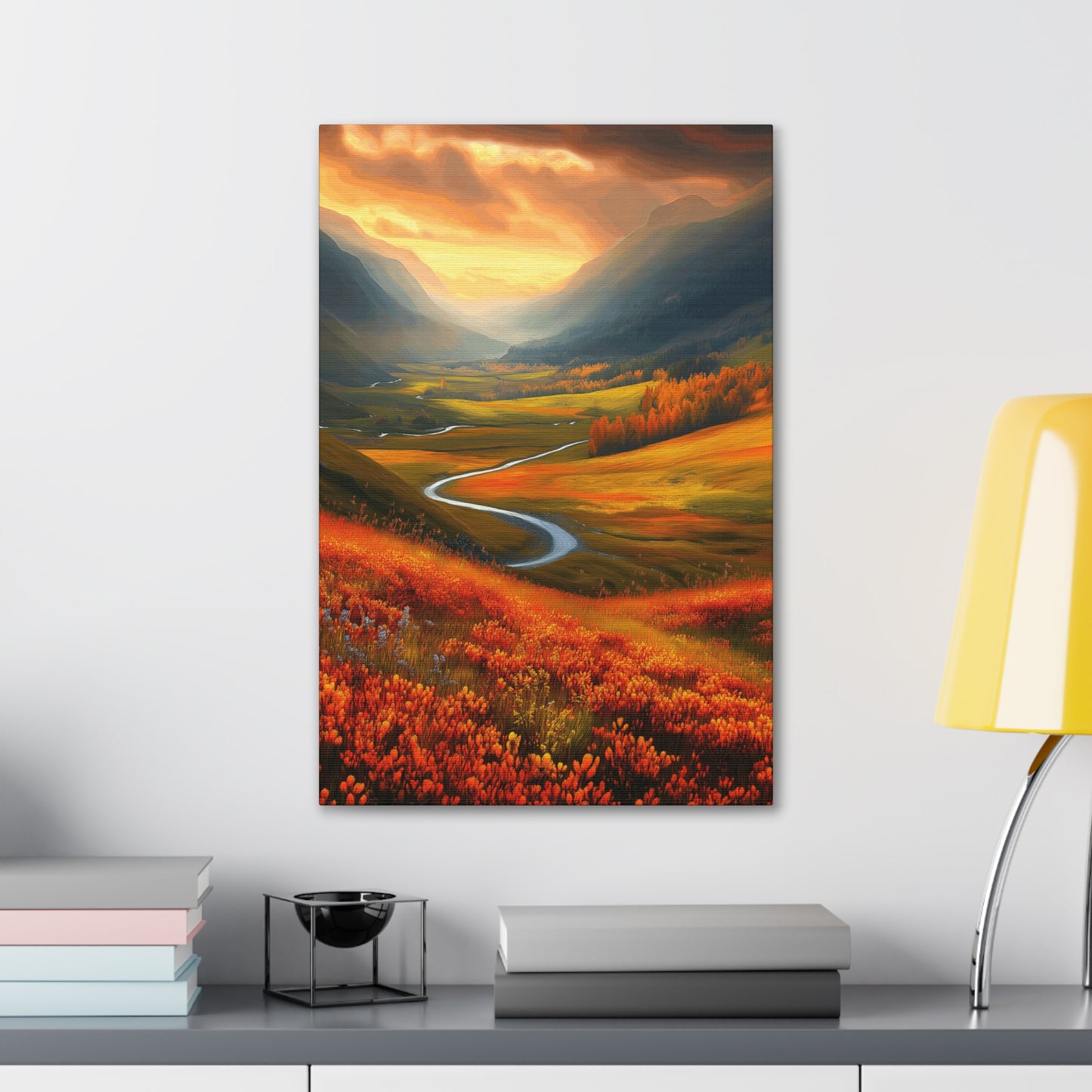 Canvas Gallery Wraps - Rocky Mt Valley #1