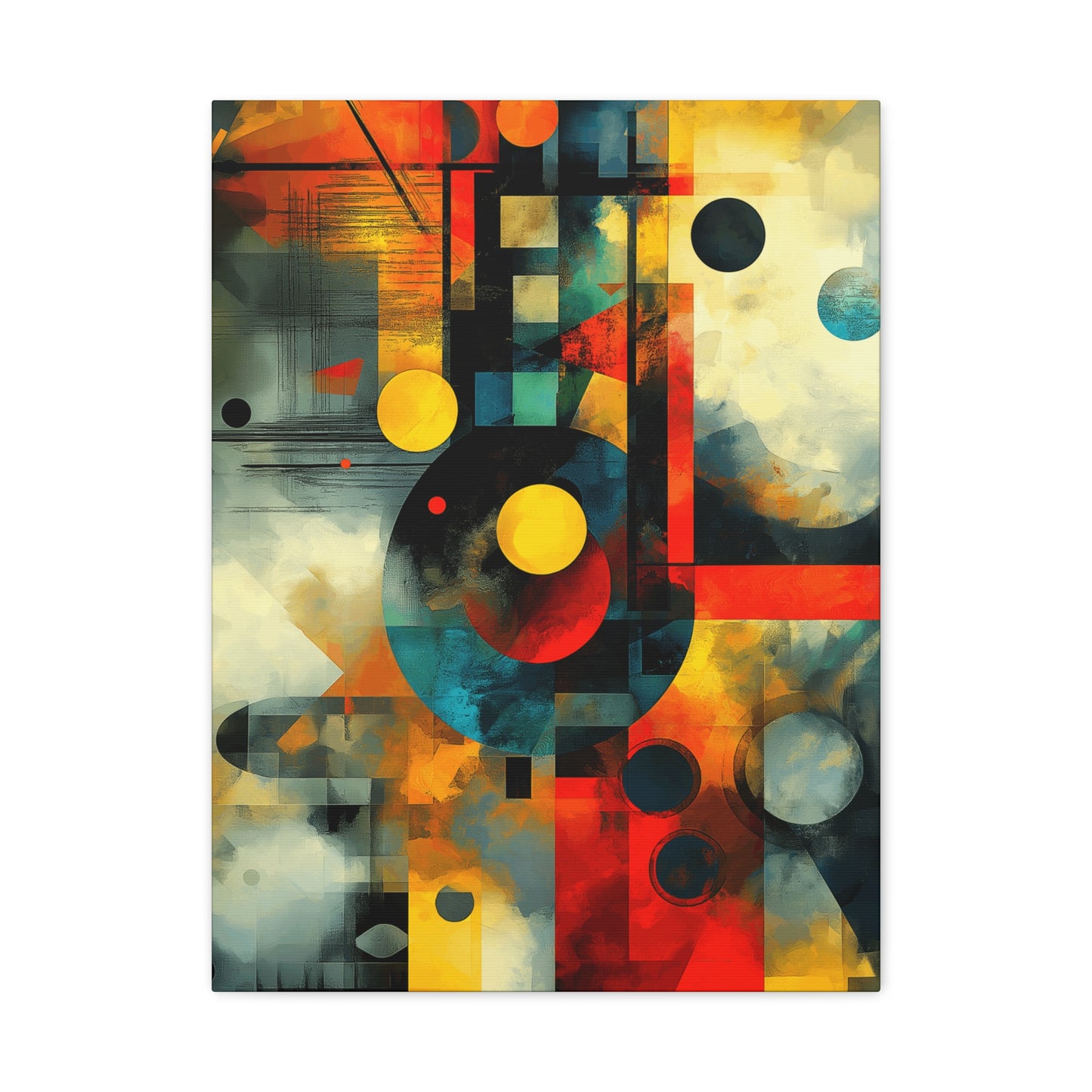 Modern Abstract Wall Art – Matte Canvas, Stretched 1.25"