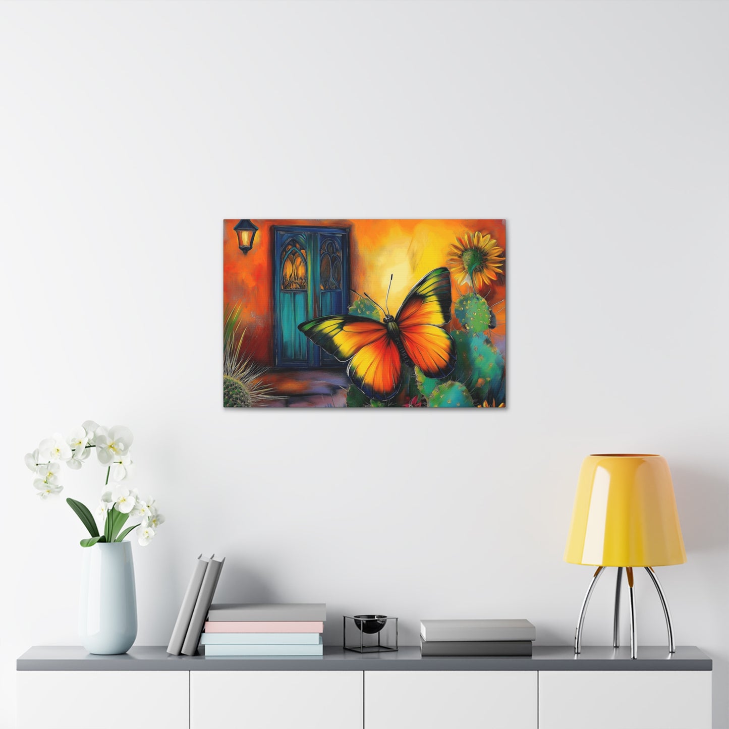 Canvas Gallery Wraps Southwest Butterfly Wall Art