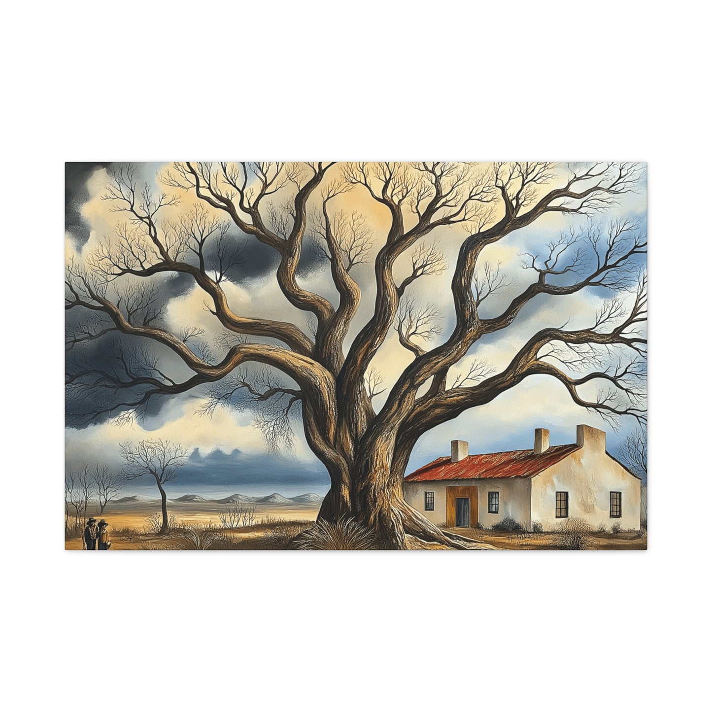 Canvas Gallery Wraps Clovis Tree #2