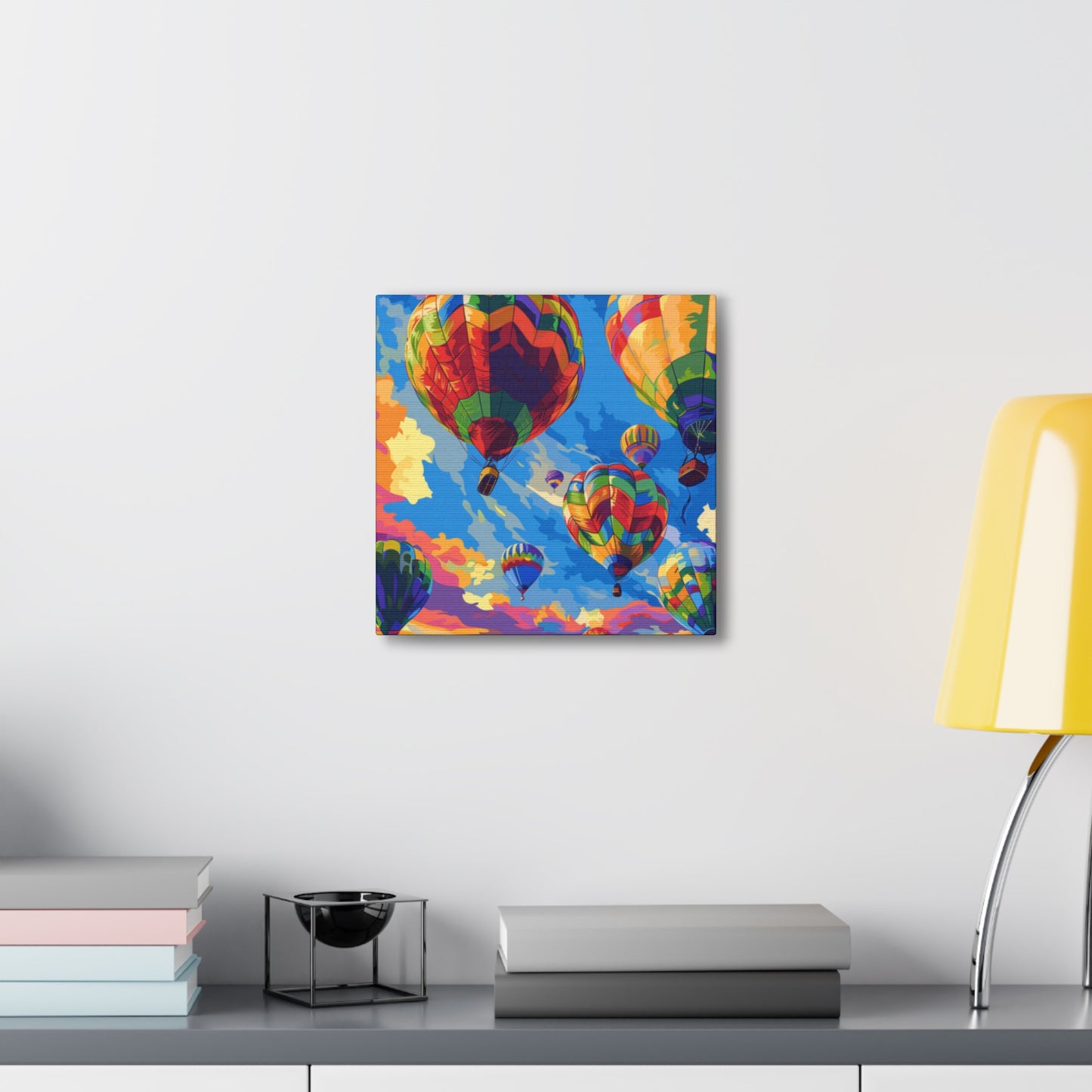 Hot Air Balloon v1 Canvas Gallery Wraps