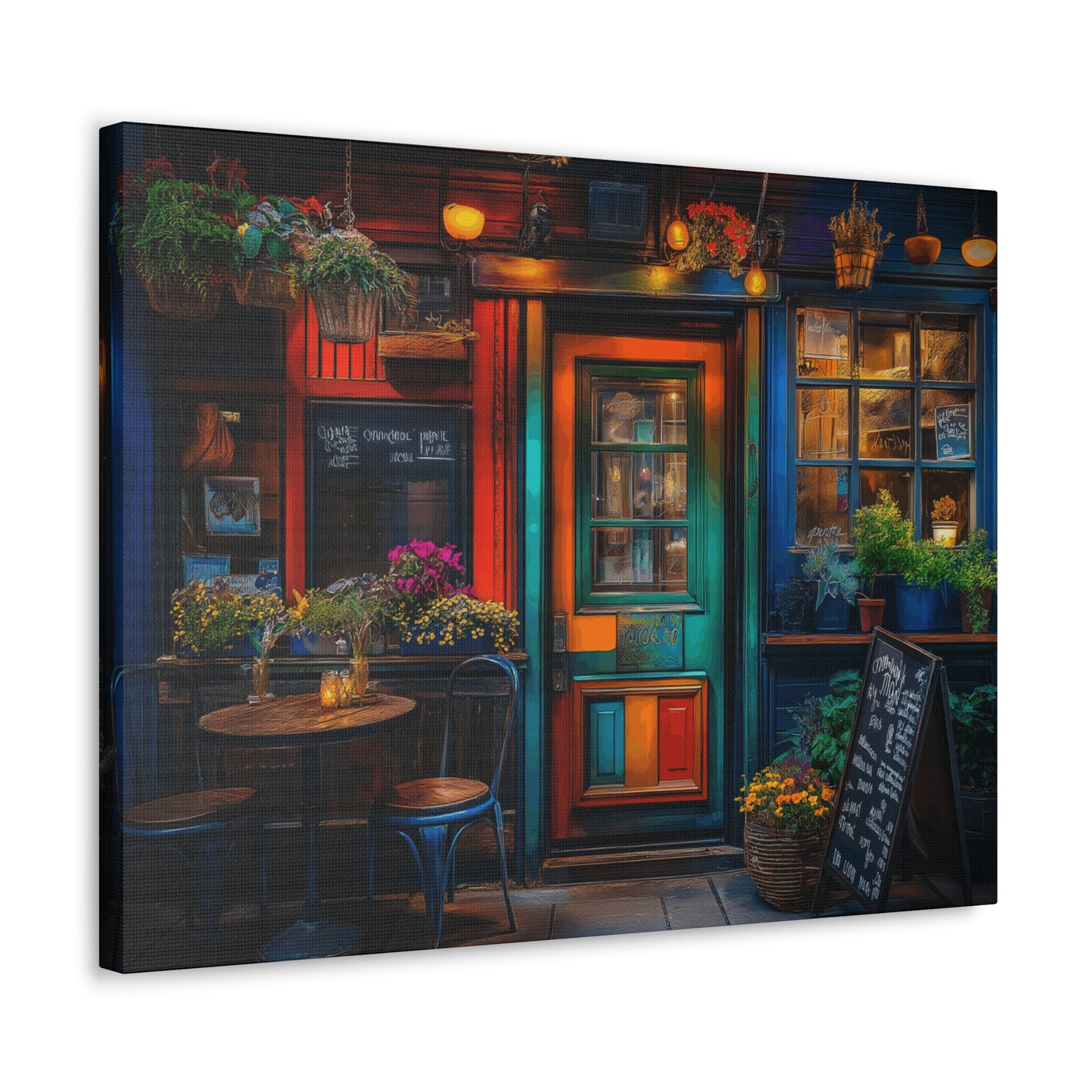 Canvas Wrap Still Open Wall Art