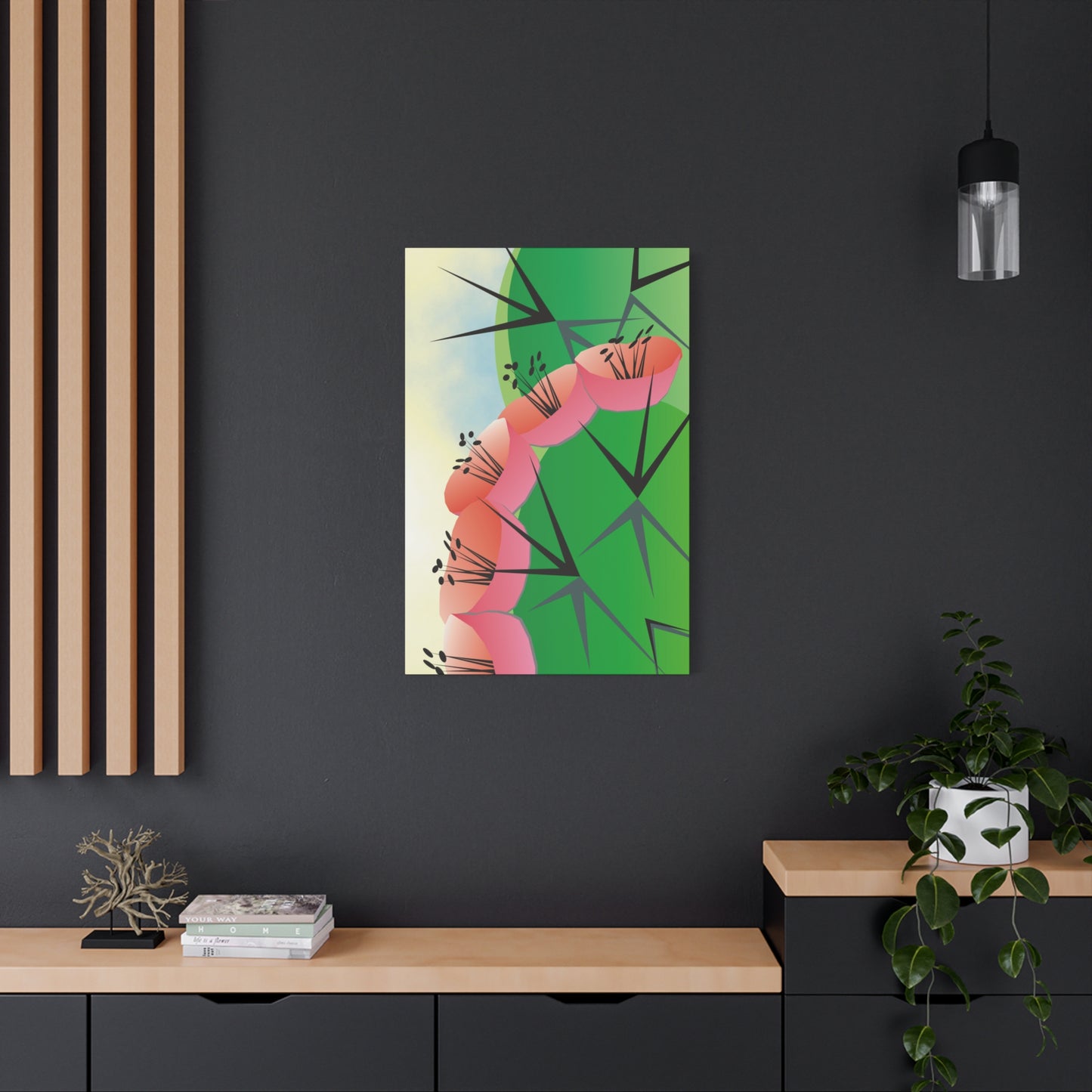 Canvas Wall Art - Cacti Grand Max