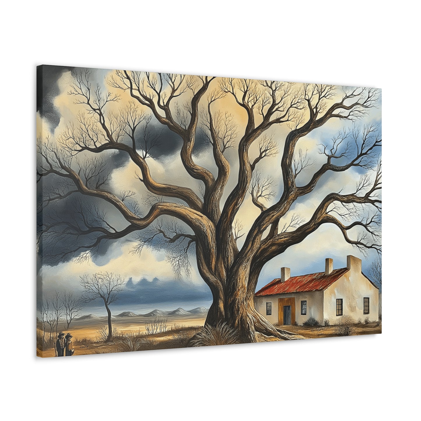 Canvas Gallery Wraps Clovis Tree #2