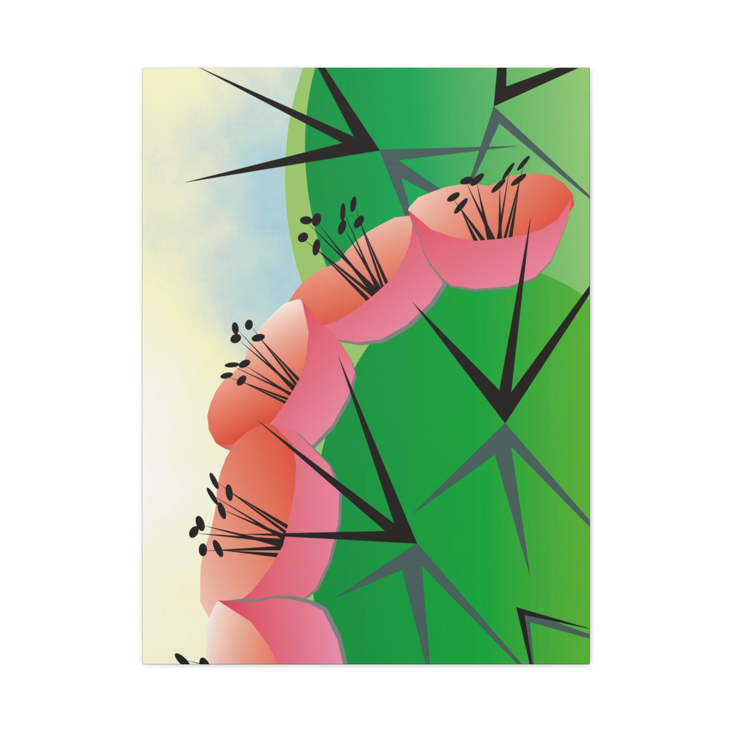 Canvas Wall Art - Cacti Grand Max