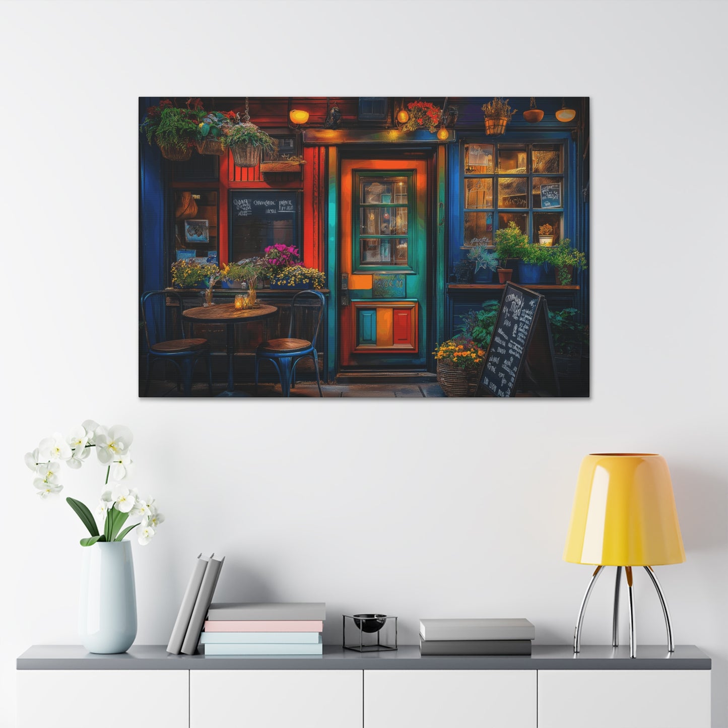 Canvas Wrap Still Open Wall Art