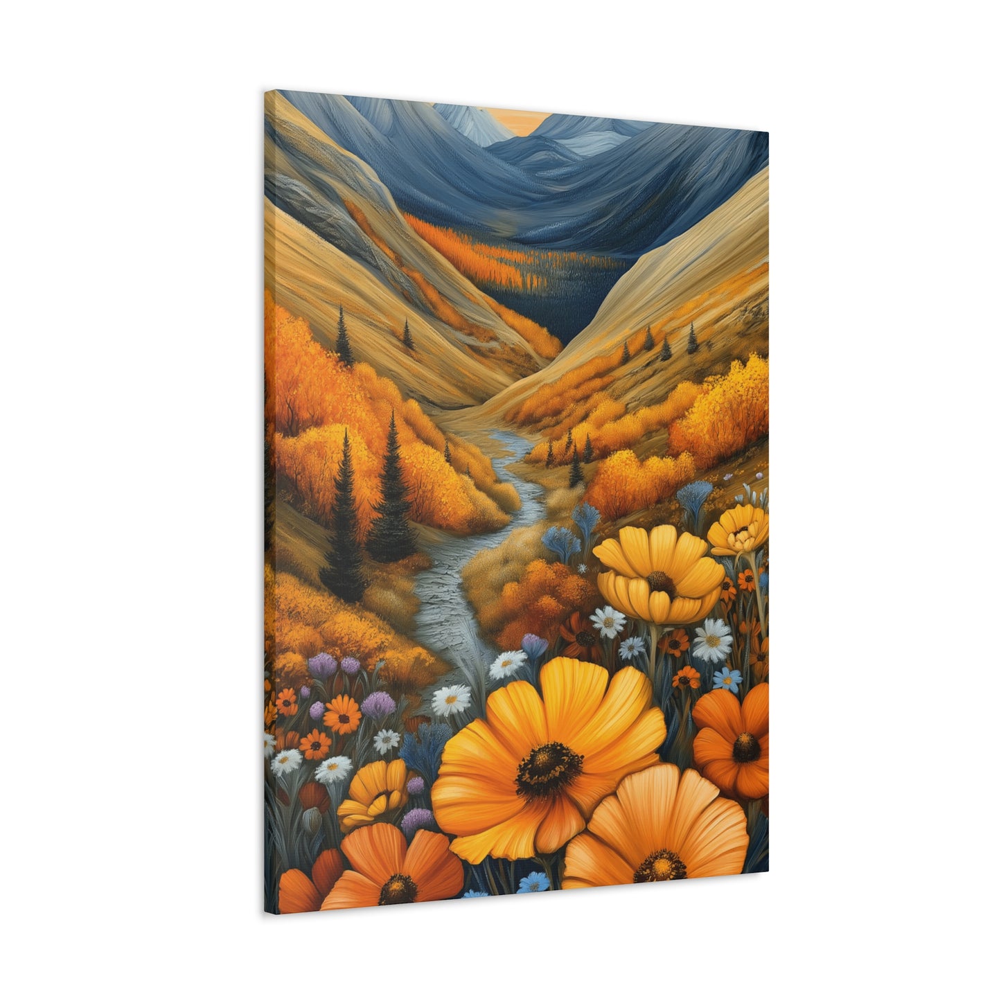 Canvas Gallery Wraps - Rocky Mountain Valley #2