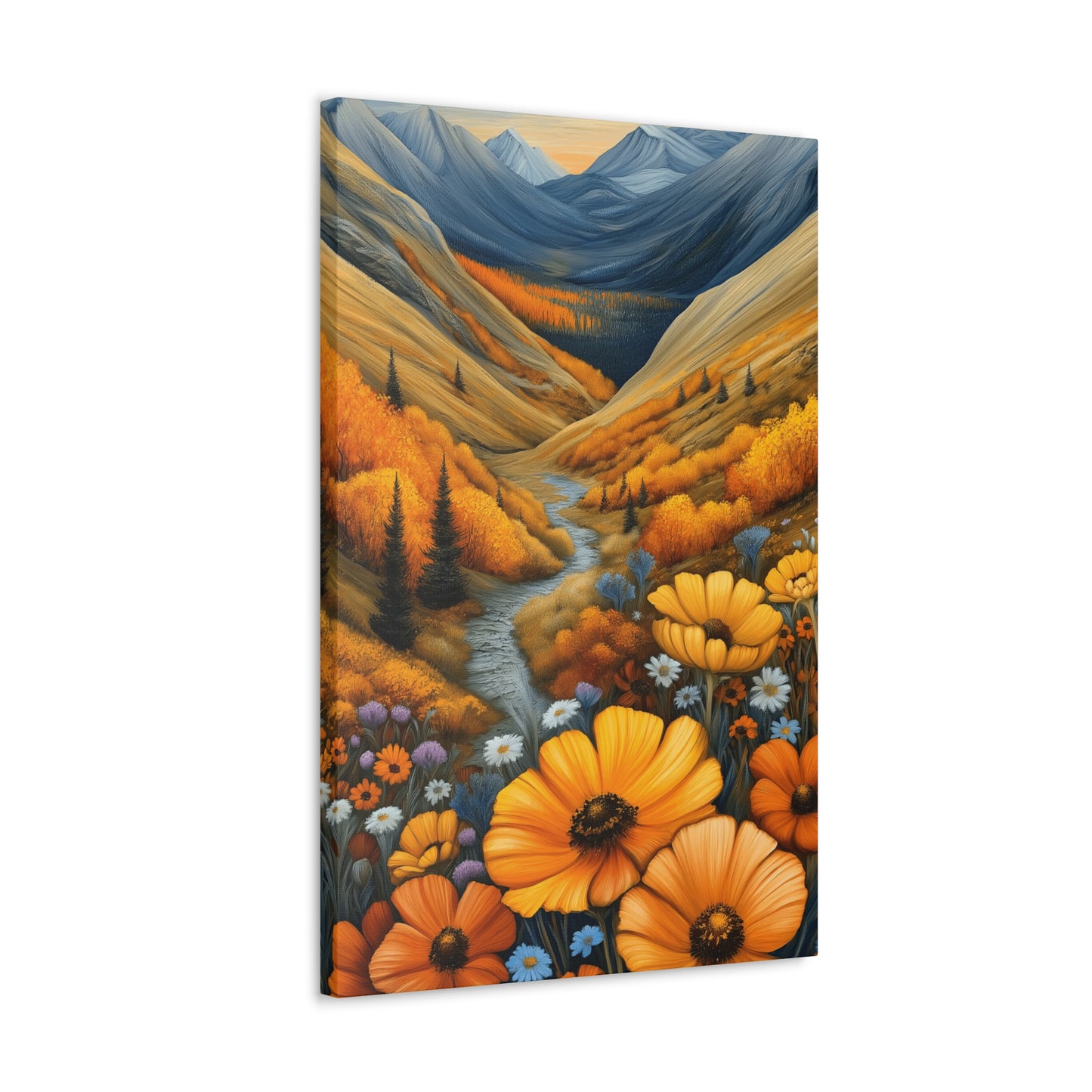 Canvas Gallery Wraps - Rocky Mountain Valley #2