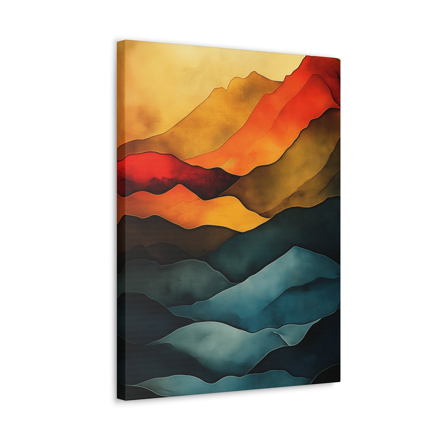 Canvas Prints Bold Expression Mountains