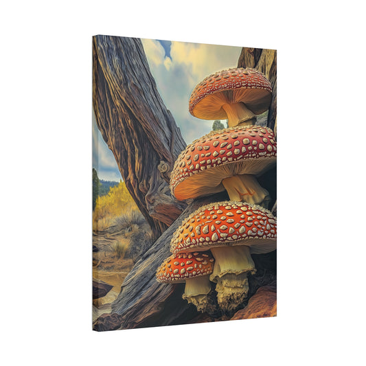 Wall Art - Mountain High Mushroom 1.5 inch depth