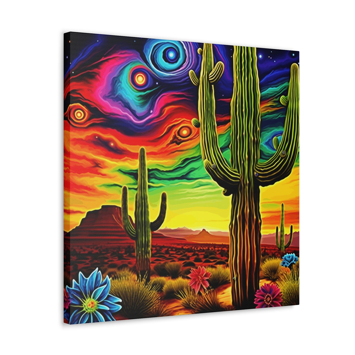 Saguaro Sky 2a Canvas Gallery Wraps