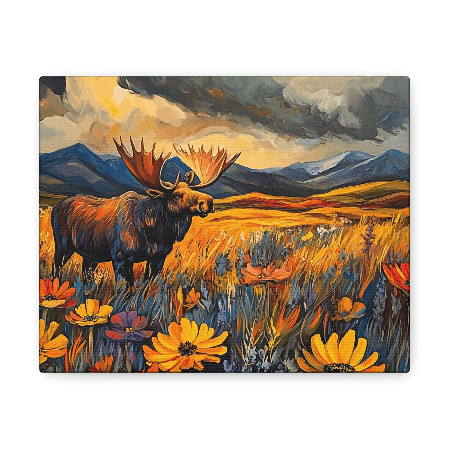 Canvas Gallery Wraps - Small Moose Item Wall Decor