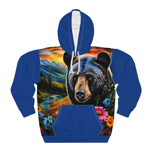 Black Bear Unisex Pullover Hoodie