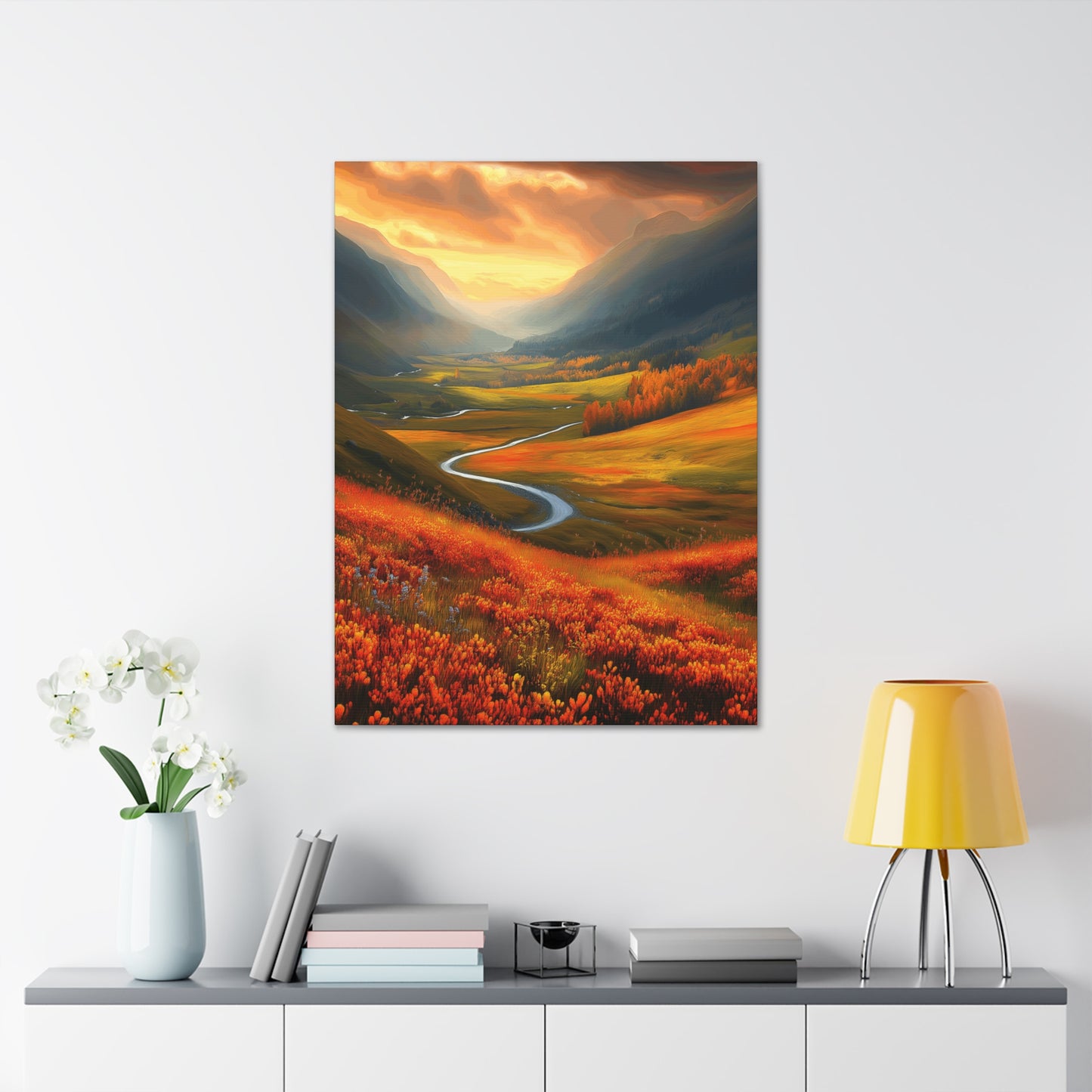 Canvas Gallery Wraps - Rocky Mt Valley #1