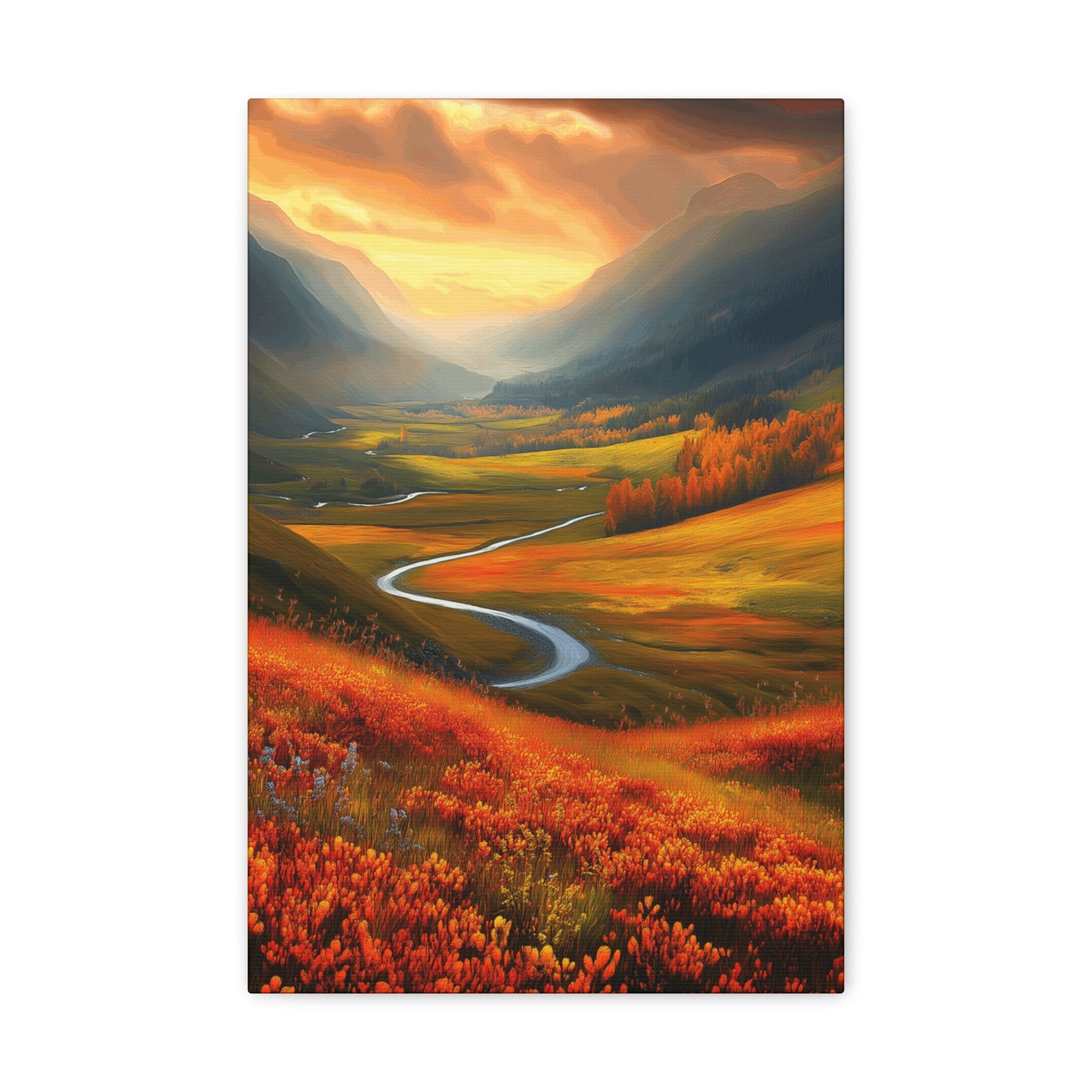 Canvas Gallery Wraps - Rocky Mt Valley #1