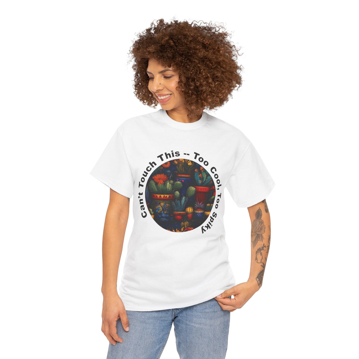 T-Shirt - Cacti Too Cool Graphic Unisex Tee