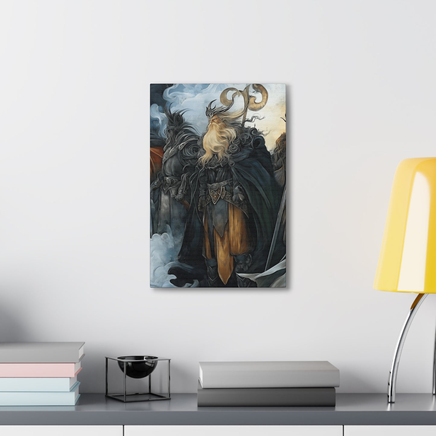 Canvas Wrap Warrior Leader Wall Art