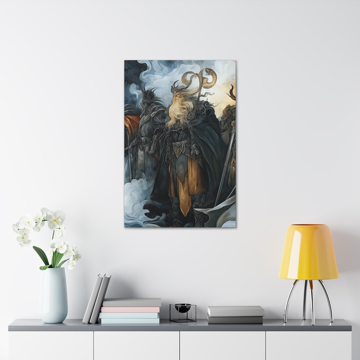 Canvas Wrap Warrior Leader Wall Art