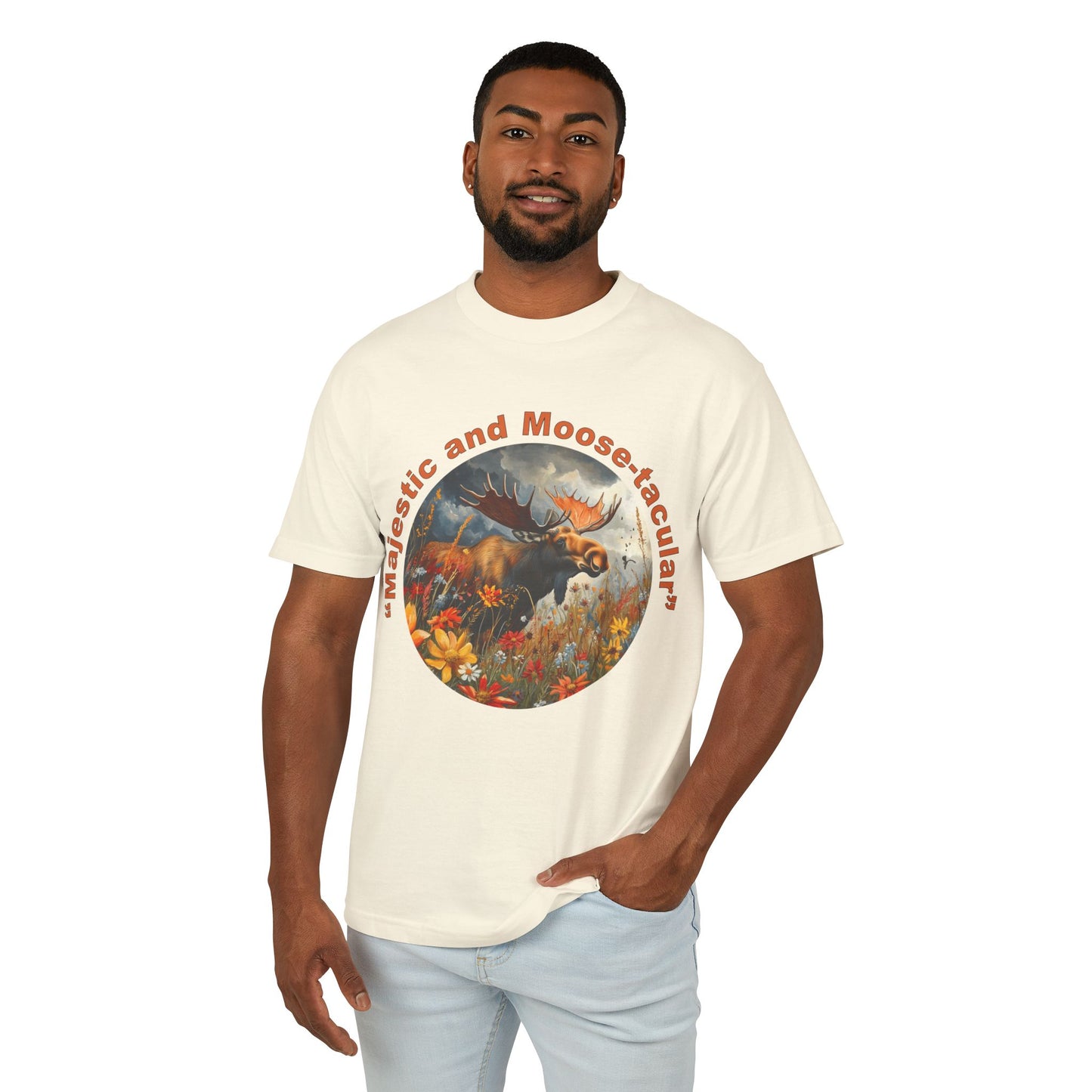 Moose Unisex Tee - Majestic Moose Design