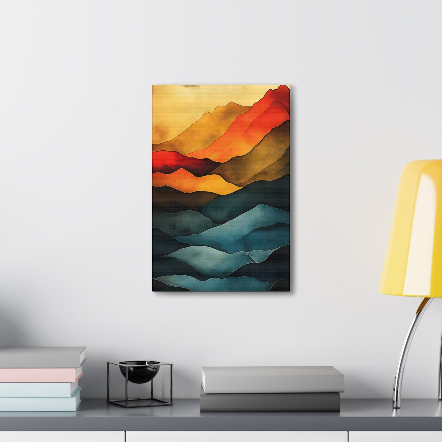 Canvas Prints Bold Expression Mountains