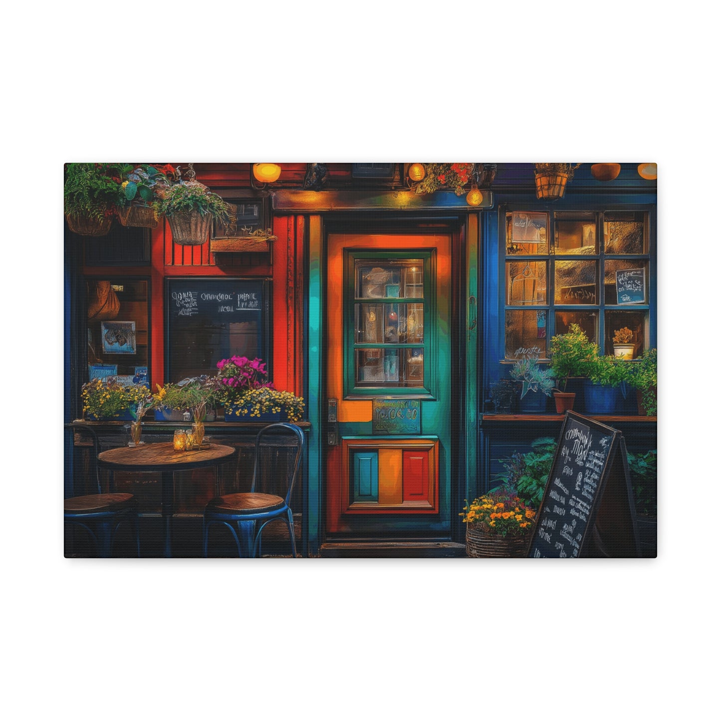 Canvas Wrap Still Open Wall Art