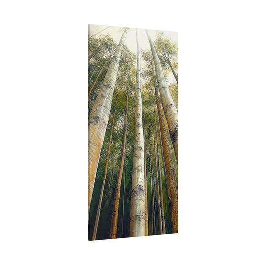 Canvas Art - Tall Aspens