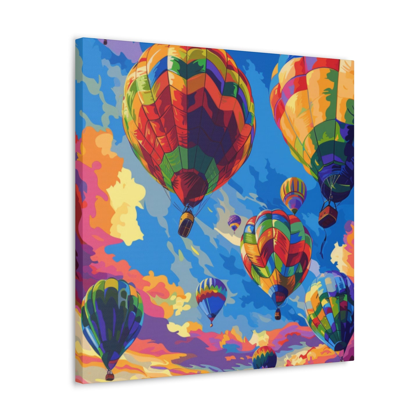 Hot Air Balloon v1 Canvas Gallery Wraps