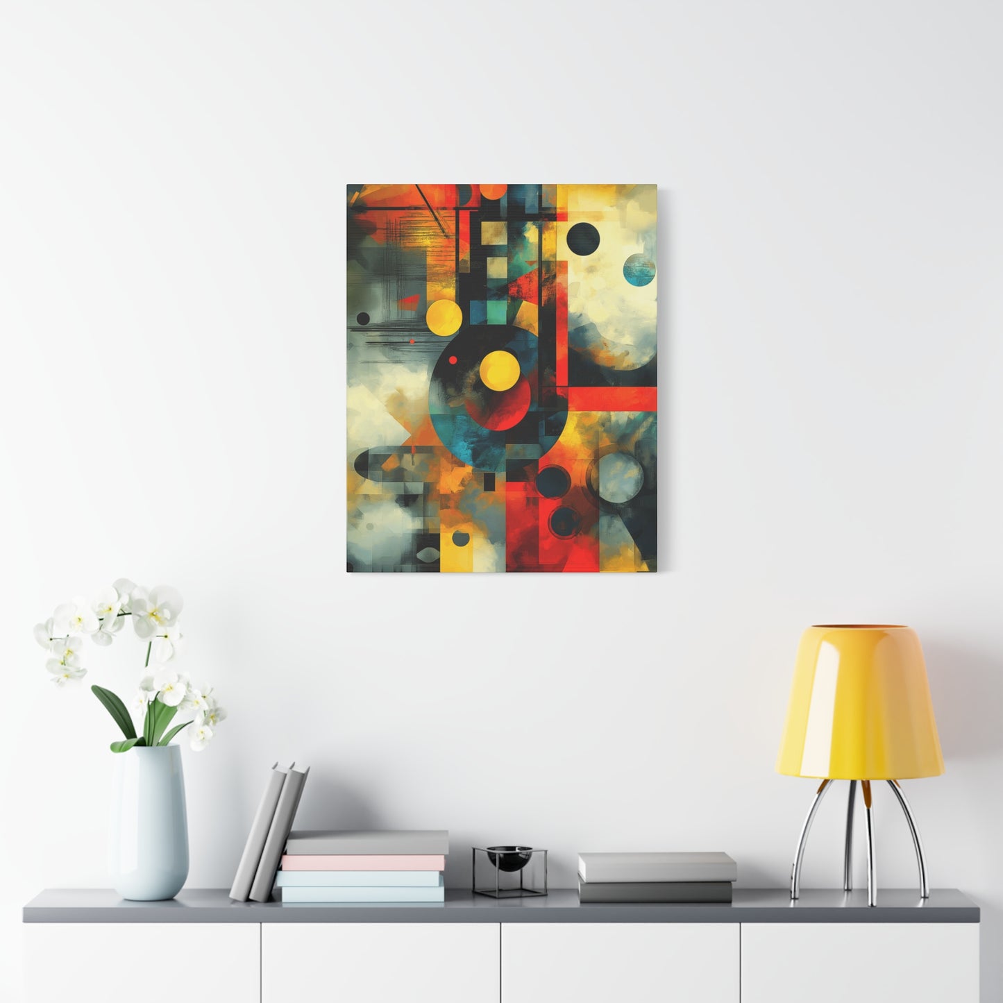 Modern Abstract Wall Art – Matte Canvas, Stretched 1.25"