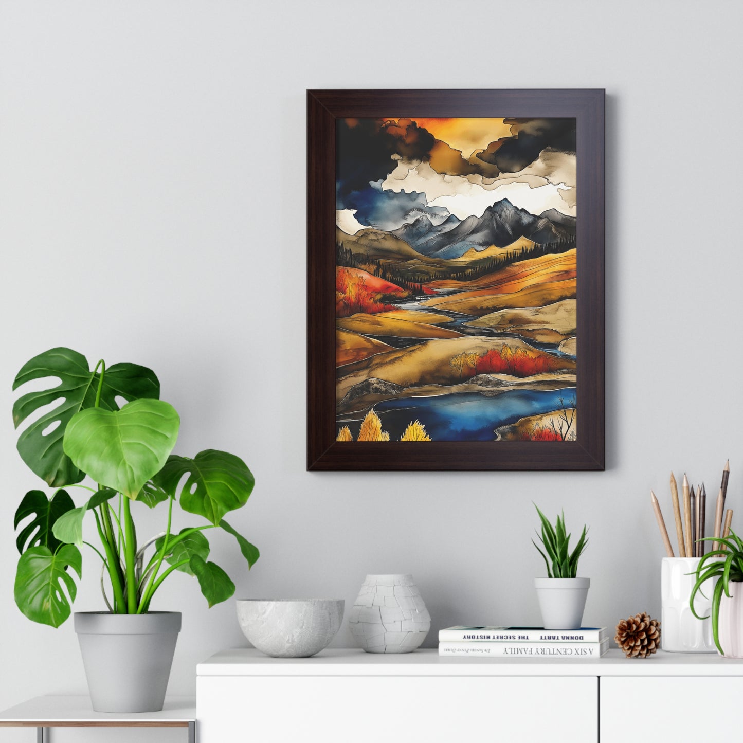 Vertical Poster - Majestic Mountains 2