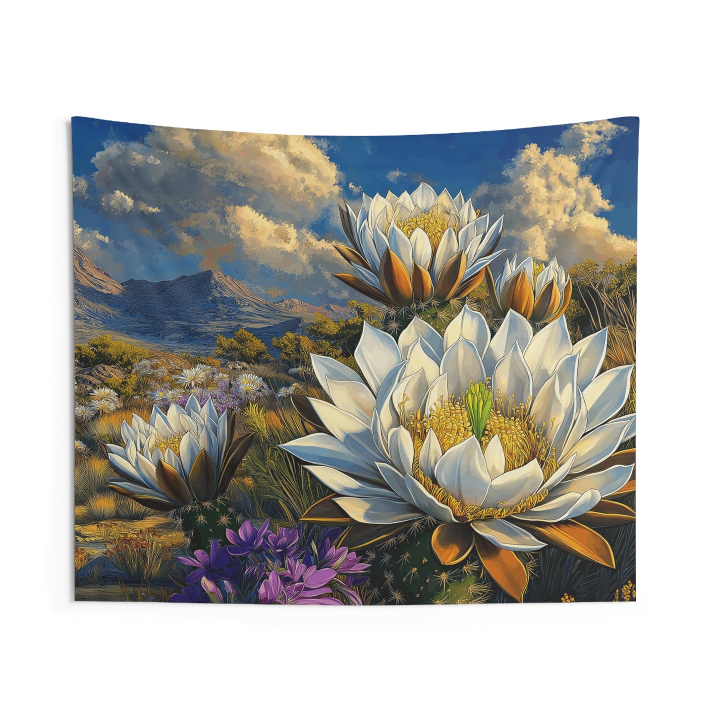 Tapestry - Bold Cacti Landscape