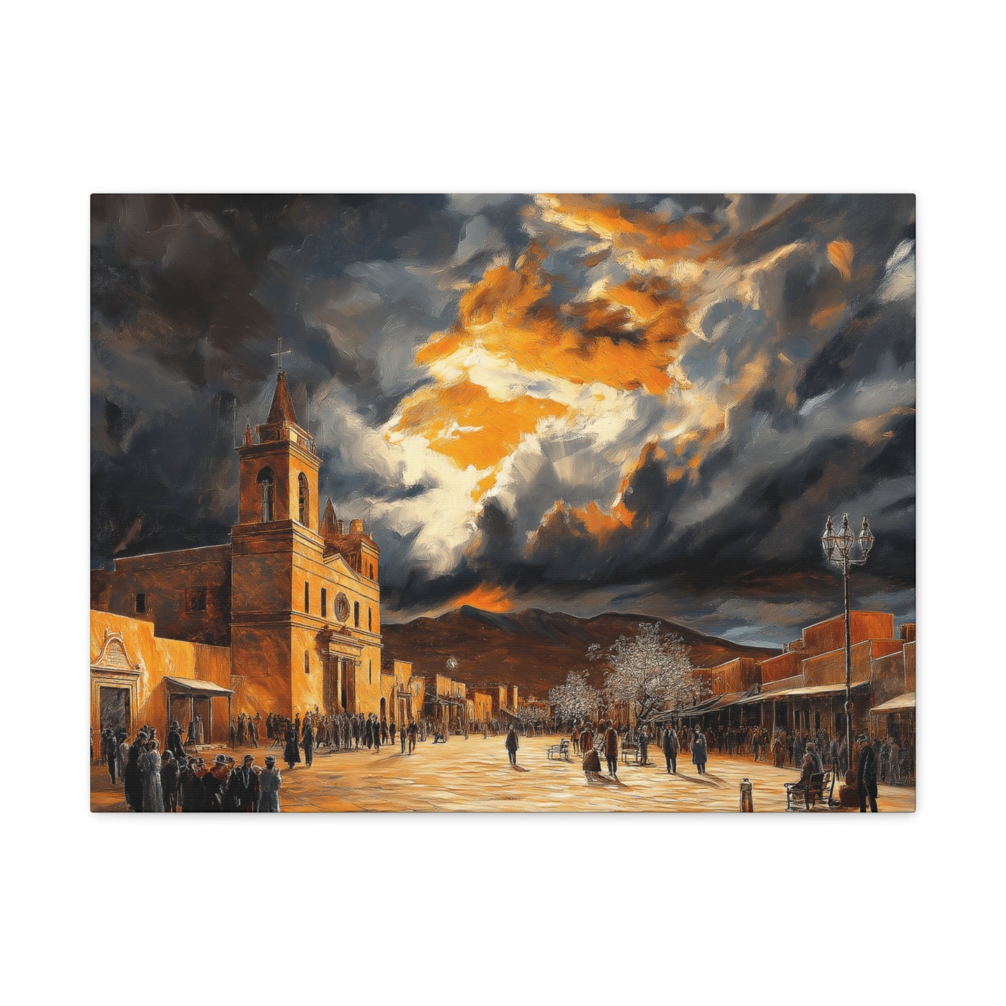 Canvas Prints - Under Dark Skies