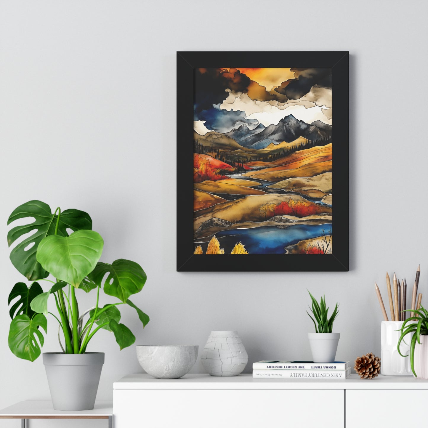 Vertical Poster - Majestic Mountains 2