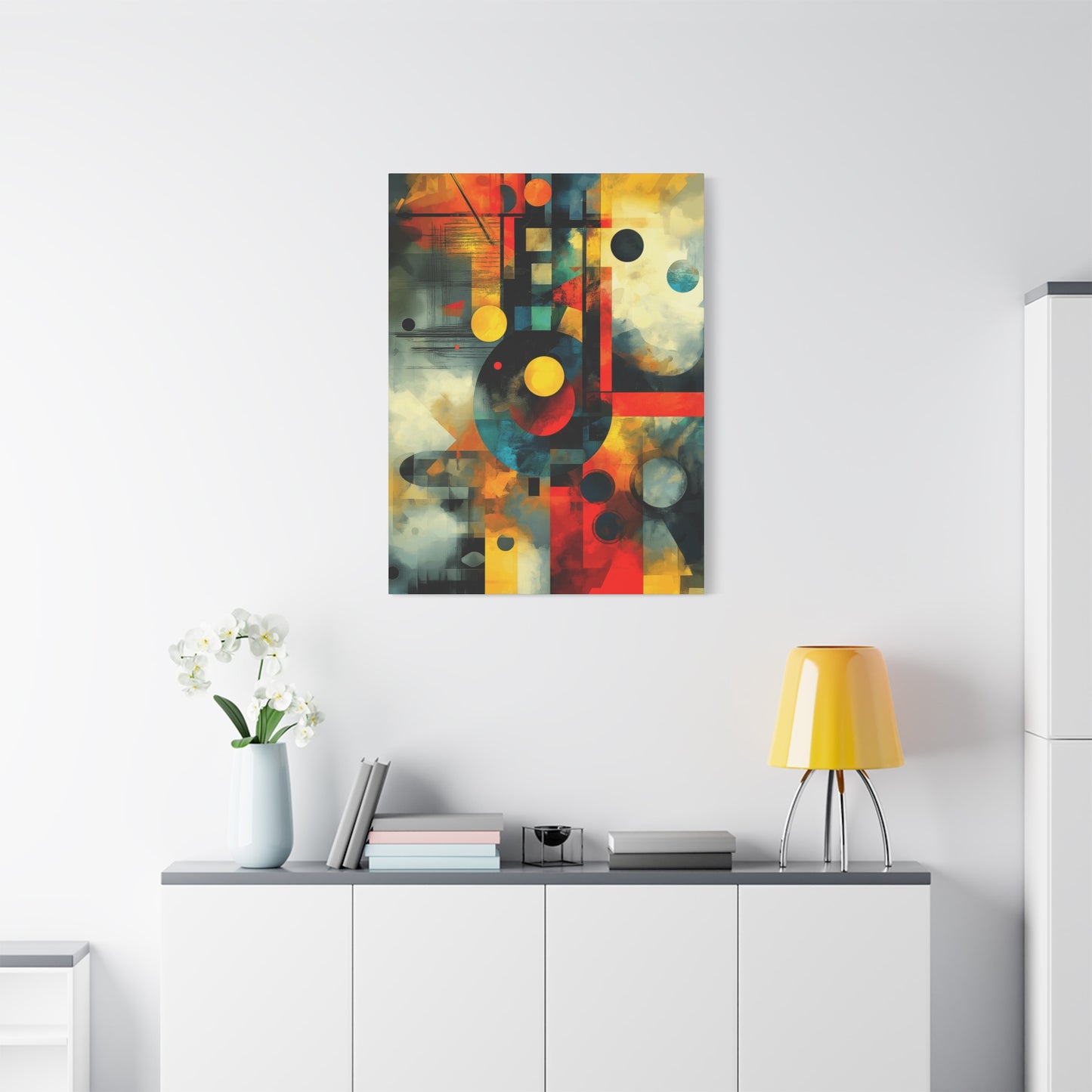 Modern Abstract Wall Art – Matte Canvas, Stretched 1.25"