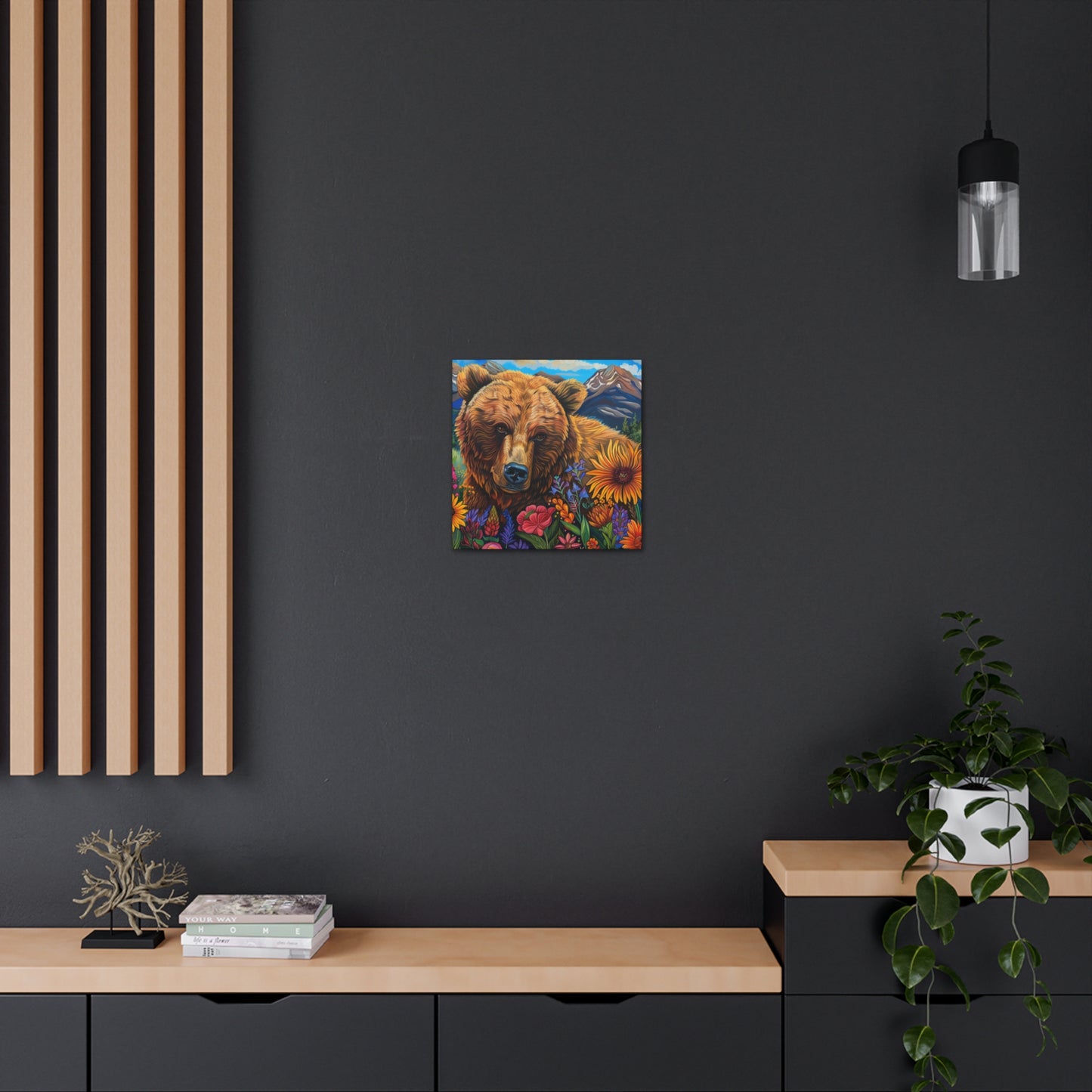 Brown Bear Canvas Gallery Wraps