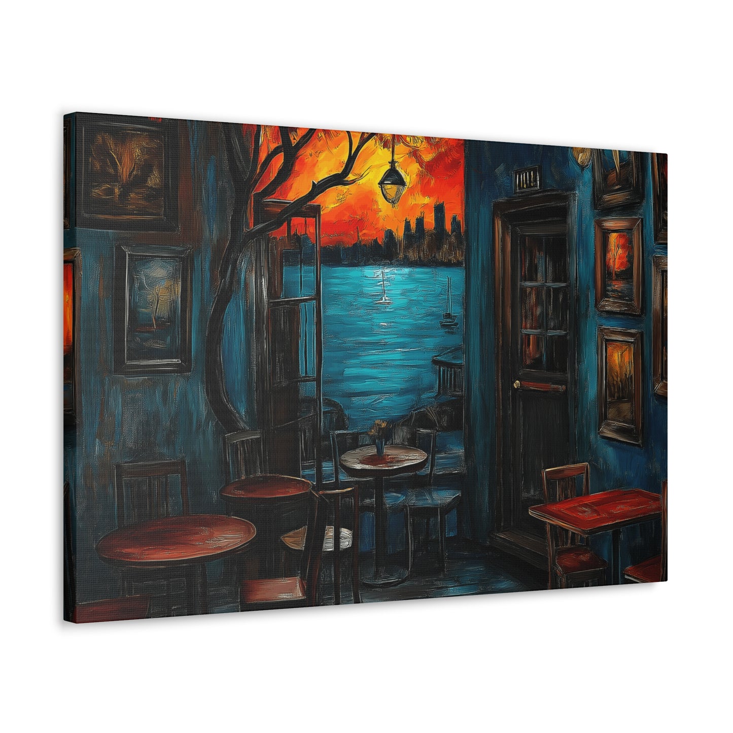 Canvas Gallery Wraps - Sunset Ablaze #4